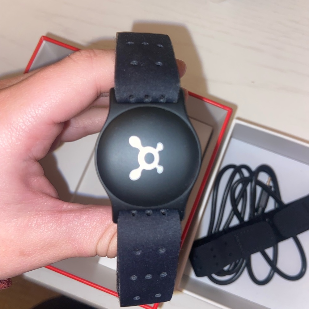 Orange Theory Fitness heart rate monitor